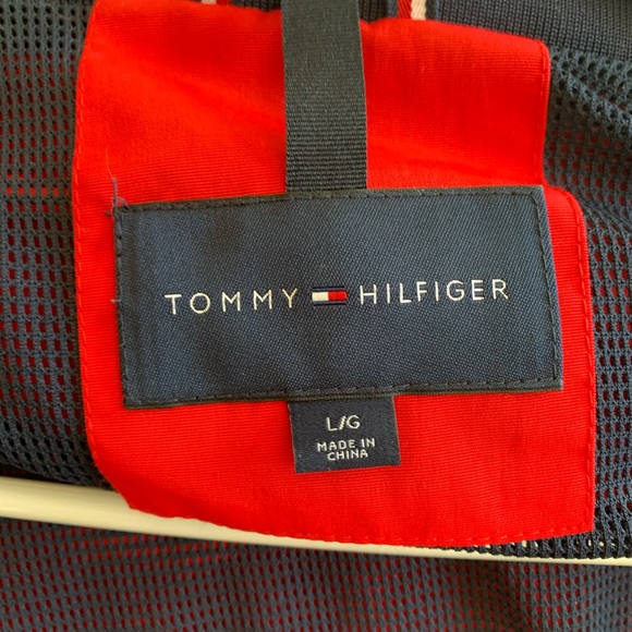 Tommy Hilfiger Jacket -Large-Red/blue trim - Picture 4 of 5